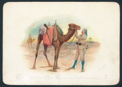 Camel Corps julekort av English School