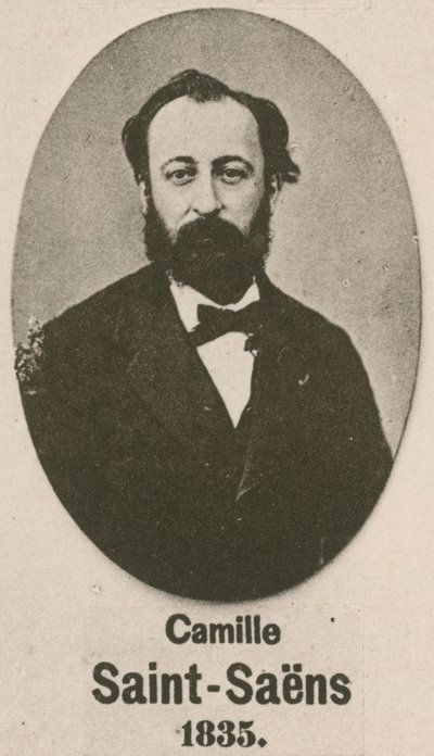 Camille Saint-Saens (gravering) av English School