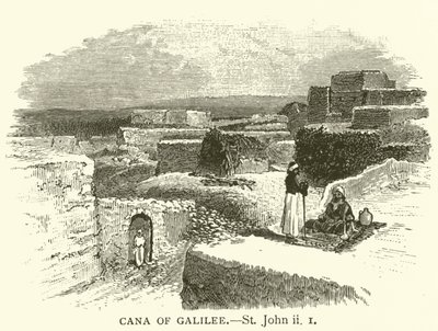 Kana in Galiläa (Johannes, ii) von English School