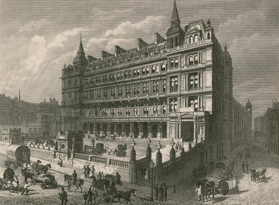 Cannon Street jernbanestasjon av English School