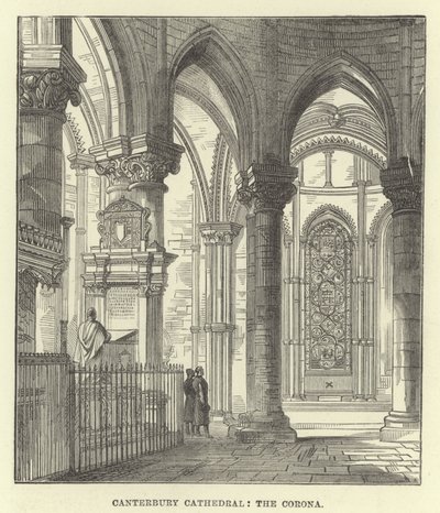 Canterbury katedral, koronaen av English School