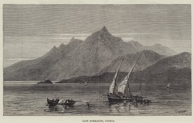 Cape Kormakiti, Kypros (gravering) av English School