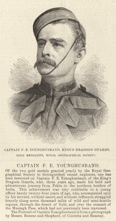 Kaptein F E Younghusband, King