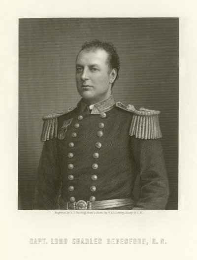 Kaptein Lord Charles Beresford av English School