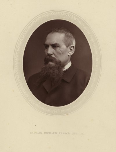 Kaptein Richard Francis Burton av English School