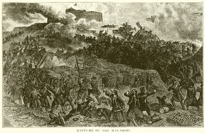 Eroberung des Malakoff von English School