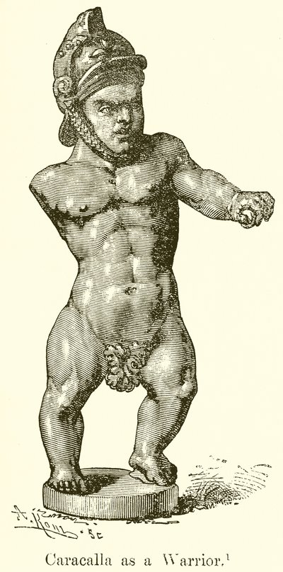Caracalla som en kriger av English School