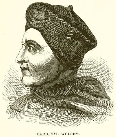 Kardinal Wolsey av English School