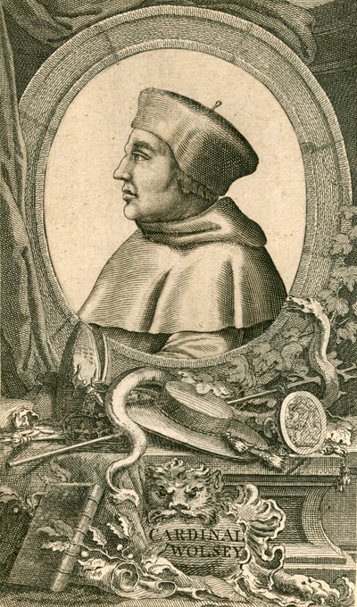 Kardinal Wolsey av English School