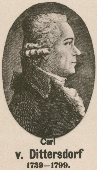 Carl von Dittersdorf (gravering) av English School