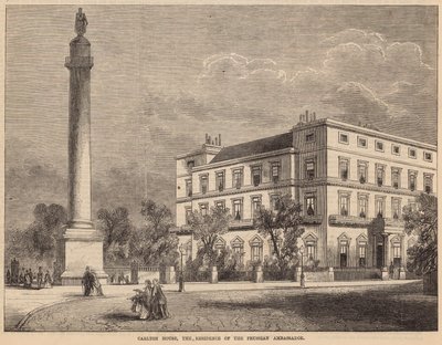 Carlton House, residensen til den prøyssiske ambassadøren av English School