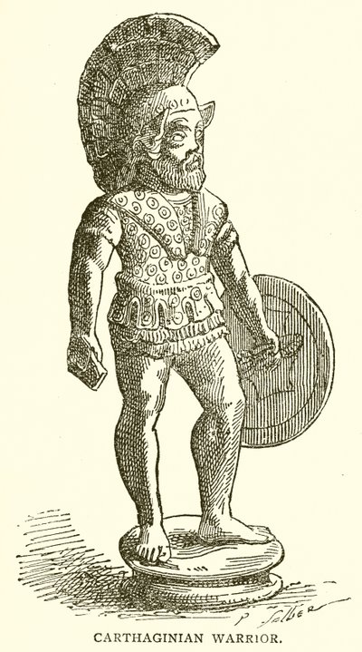 Carthaginian Warrior av English School