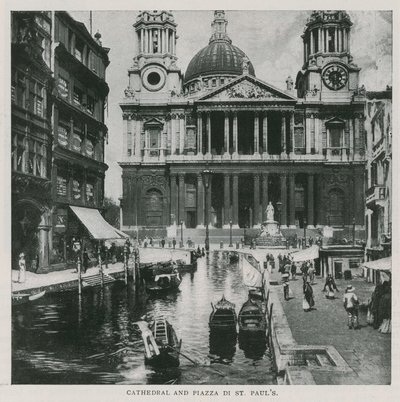 katedralen og St Pauls Square av English School