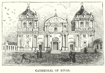 Katedralen ved Rivas (gravering) av English School