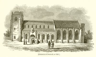 Katedralen i Dunkeld, i 1660 av English School