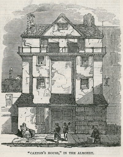 Caxtons hus i Almonry av English School