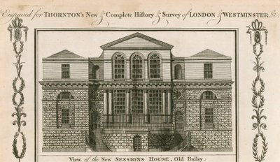 Central Criminal Court, andre post-Fire Sessions House av English School