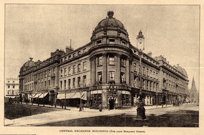 Central Exchange Buildings, The Architecture of Newcastle-on-Tyne, fra 