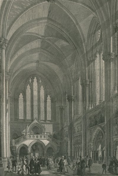 Central Hall of the Royal Courts of Justice av English School