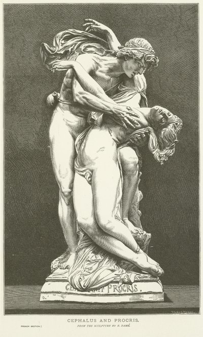 Cephalus og Procris av English School