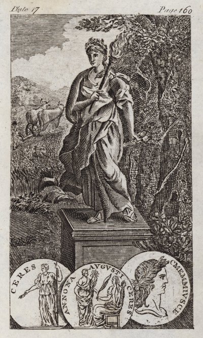 Ceres (gravering) av English School