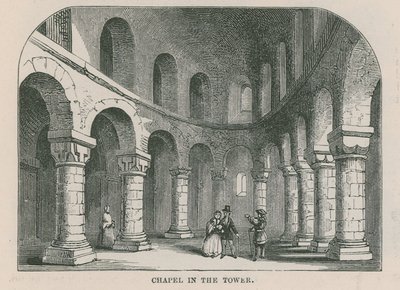 Kapell i Tower of London av English School