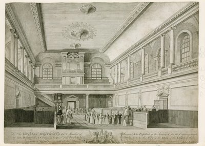 Kapellet til Foundling Hospital av English School