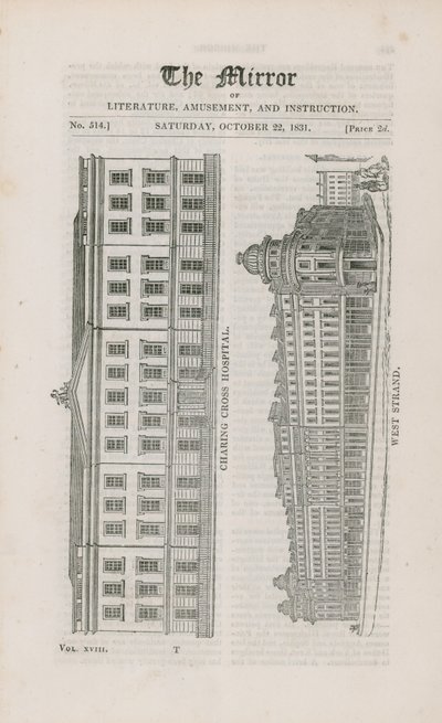Charing Cross Hospital og West Strand av English School