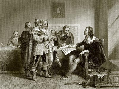 Charles 1. nektet traktaten i Oxford av English School