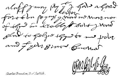 Charles Brandon, D av Suffolk av English School