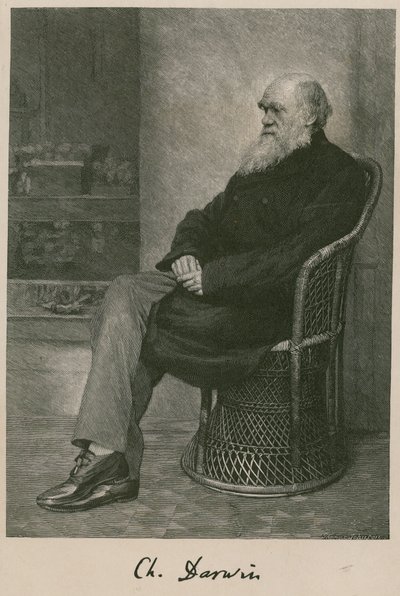 Charles Darwin av English School