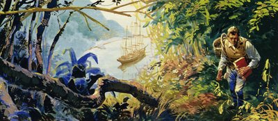 Charles Darwin var ombord på HMS Beagle da den tok veien for å kartlegge kysten av Sør-Amerika av English School