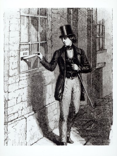 Charles Dickens (1812-70) sender inn historiene sine av English School