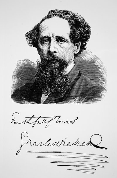 Charles Dickens av English School