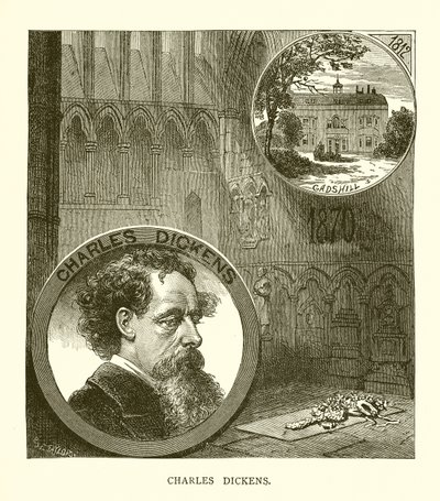 Charles Dickens av English School