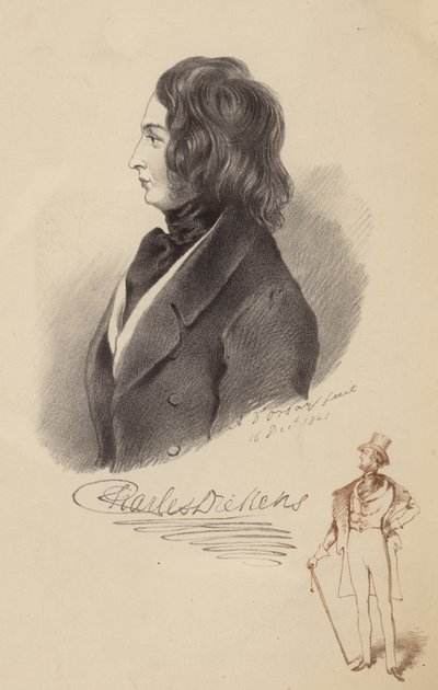 Charles Dickens av English School