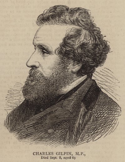 Charles Gilpin, parlamentsmedlem (gravering) av English School