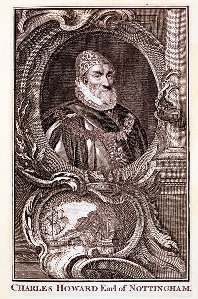 Charles Howard, 1. jarl av Nottingham av English School