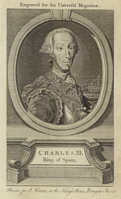 Charles III, konge av Spania av English School