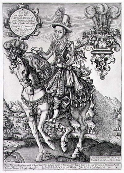 Charles I som prins av Wales til hest, fra 