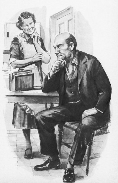 Charles Ives, lytter til sin mest kjente symfoni på hushjelpens radio av English School