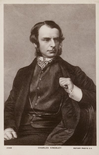 Charles Kingsley (1819–1875), engelsk prest, historiker og romanforfatter (lito) av English School