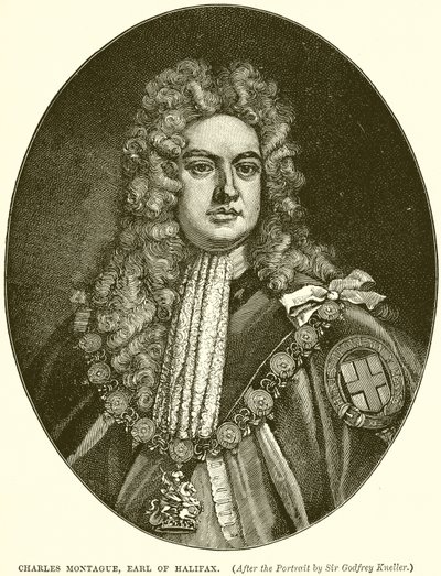 Charles Montague, jarl av Halifax av English School