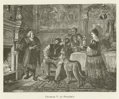 Charles V på Fuggers av English School