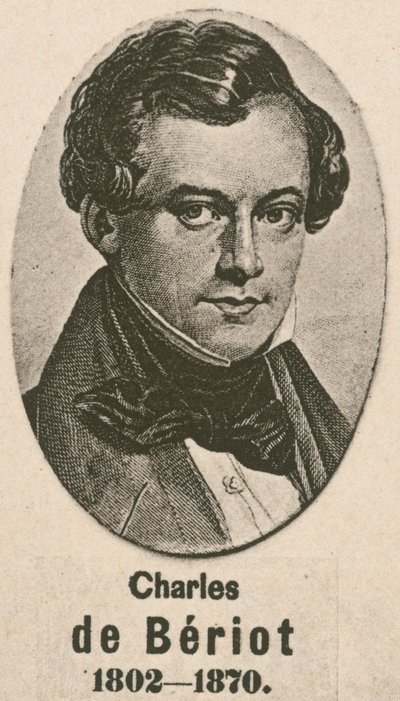 Charles de Beriot (gravering) av English School