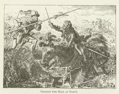 Karl den dristige i Nancy av English School