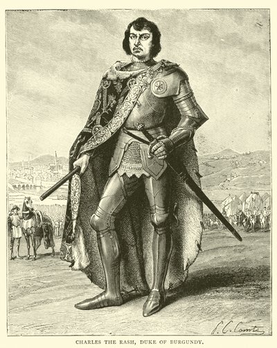 Charles the Rash, hertugen av Burgund av English School