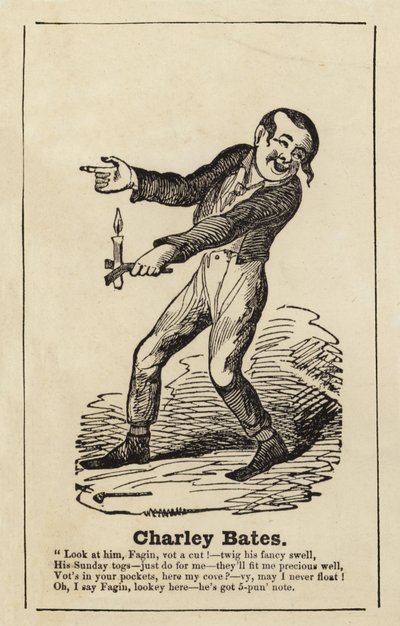 Charley Bates fra Oliver Twist av English School