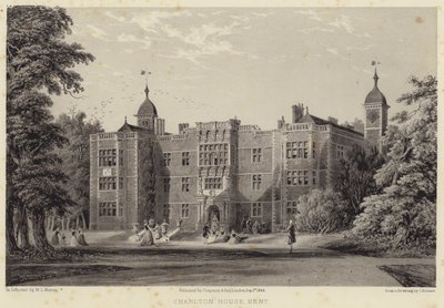 Charlton House, Kent (gravering) av English School