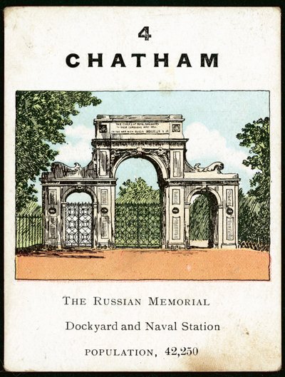 Chatham (farge litho) av English School